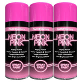 3X Paint Factory Neon Pink Spray Paint 400ml Spray Paint
